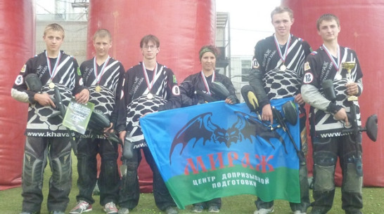 Верхнехавская пейнтбольная команда «Мираж» стала победителем Кубка области