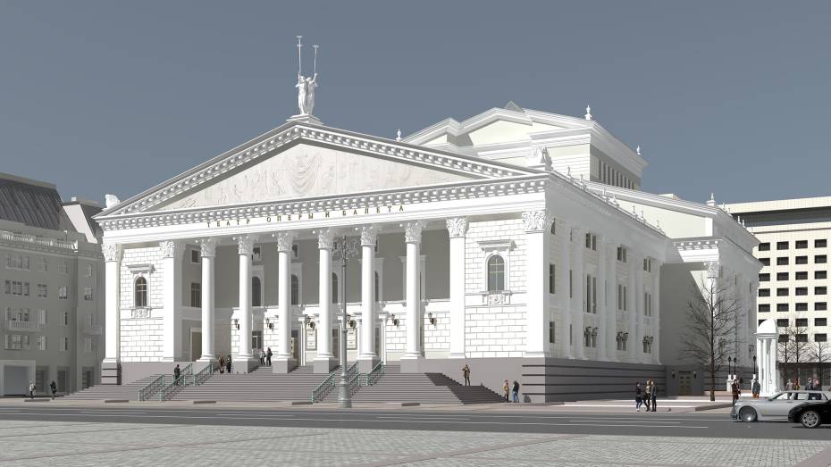 В Воронеже определили победителя на лучший облик нового фасада оперного театра