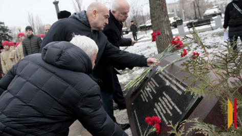 В Воронеже открыли мемориал в честь погибших сотрудников органов госбезопасности