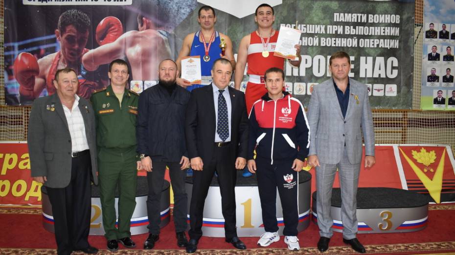 Борисоглебец стал серебряным призером всероссийского чемпионата по боксу памяти погибших в СВО