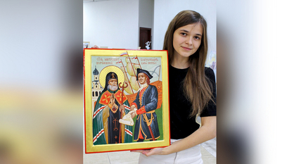 Икону воронежской школьницы признали одной из лучших на международном конкурсе