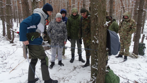 На полигоне под Воронежем провели военно-тактическую тренировку