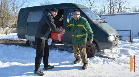 Супруги из Воробьевского района передали в зону СВО «Газель»