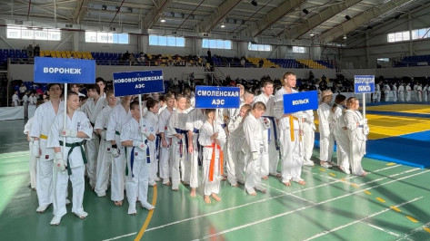 Нововоронежские каратисты привезли 15 наград с детского турнира по киокусинкай