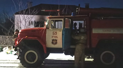 При пожаре в Воронежской области погибли 4 человека
