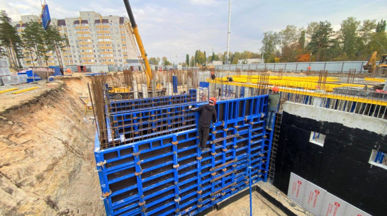 Как продвигается строительство поликлиники в воронежском микрорайоне Боровое за 1,1 млрд рублей