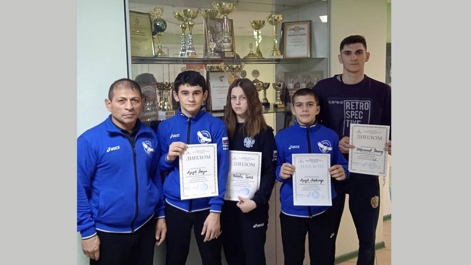 Панинские борцы стали призерами областных соревнований