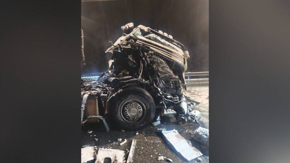 В Воронежской области в ДТП с 5 фурами скончался 50-летний мужчина