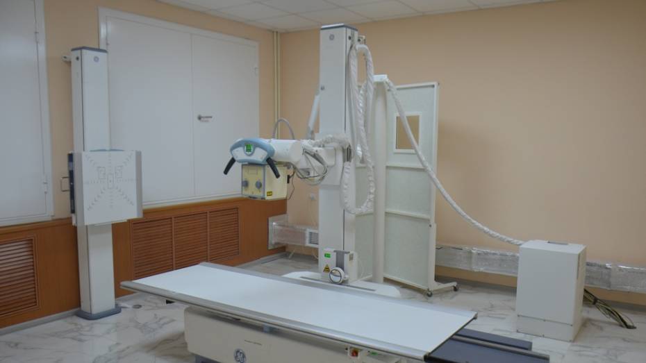 Рентген-кабинет в Верхнемамонской райбольнице перенесли на первый этаж