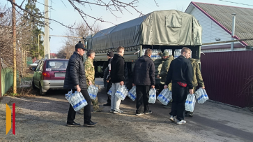 Верхнемамонские волонтеры отправили бойцам СВО 1,5 тонны воды