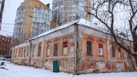Назначены повторные торги за право реставрации Дома Гарденина в Воронеже