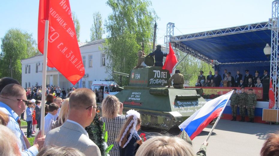 В День Победы по Эртилю прошли «танки»