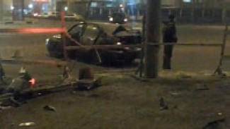 В Воронеже на пешеходном переходе иномарка, ехавшая на высокой скорости, сбила трех девушек 