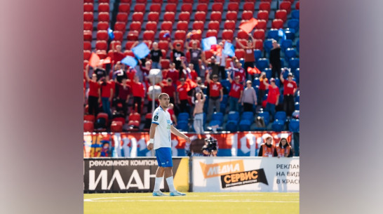 Защитник воронежского «Факела» Василий Черов получил перелом носа в матче с Енисеем