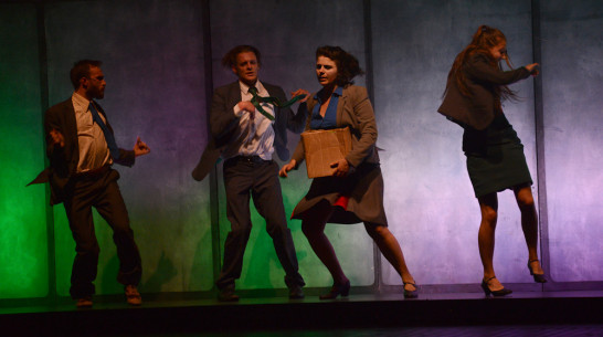 Английские актеры показали воронежцам спектакль-воспоминание