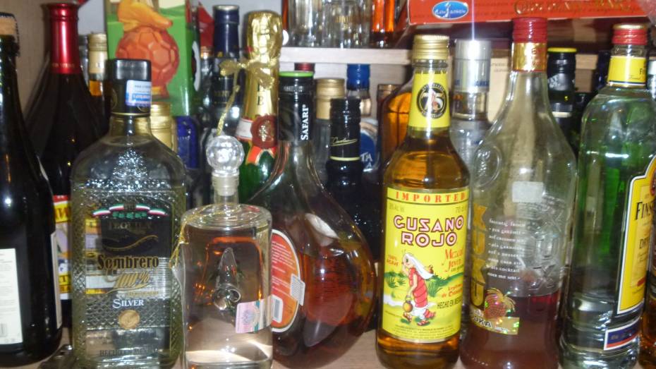 Употребление алкоголя в Воронежской области сильно возросло