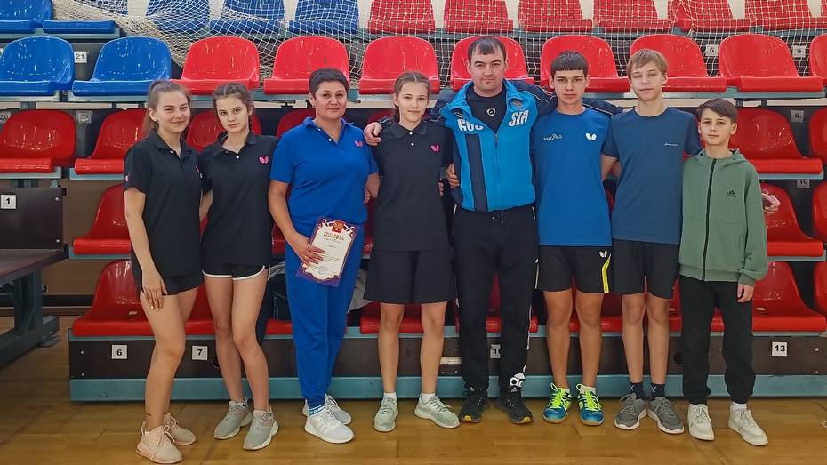 Теннисисты из Калача вышли в финал областной Спартакиады