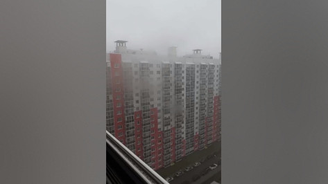В воронежском ЖК «Цветной бульвар» загорелась многоэтажка вечером 14 апреля