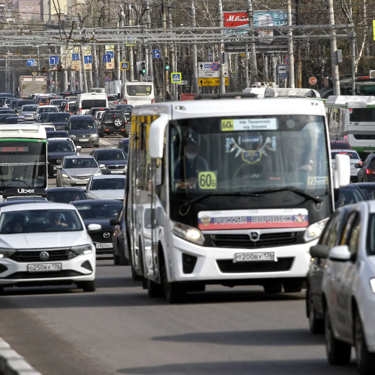 С 1 сентября изменятся маршруты 2 воронежских автобусов