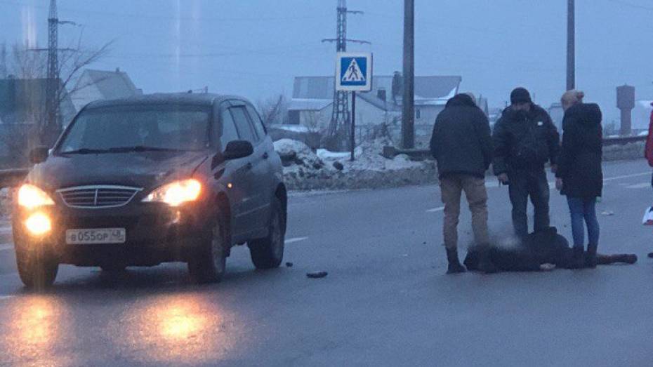 В Воронеже иномарка насмерть сбила женщину на пешеходном переходе