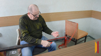 Житель Воробьевки приглашает на мастер-класс по плетению противодроновых сетей