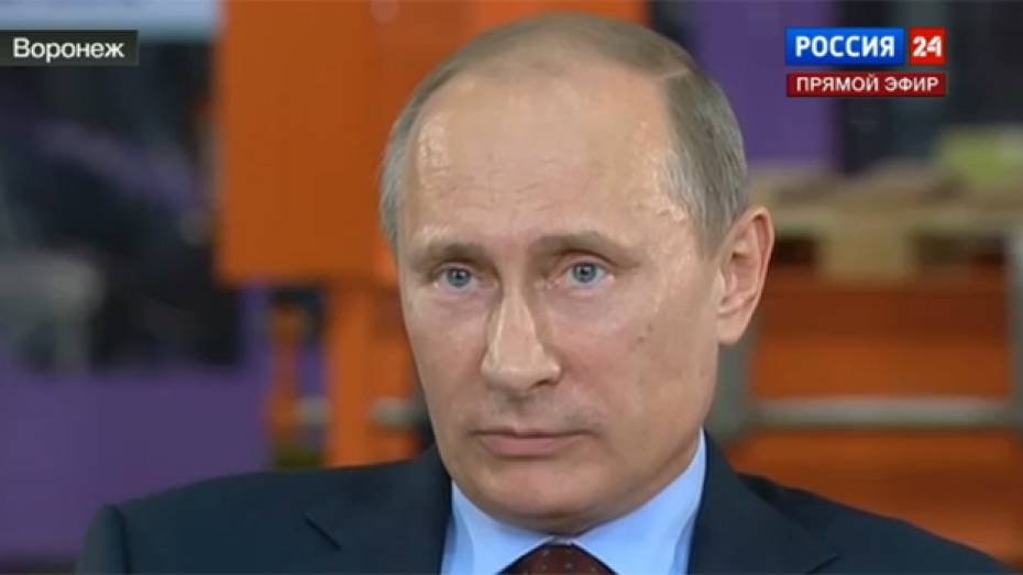Владимиру Путину в Воронеже предложили амнистировать предпринимателей, осужденных по экономическим статьям
