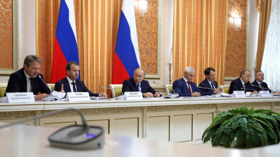 Президент Владимир Путин обсудил в Воронеже последствия рекордного урожая 