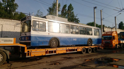  В Воронеж приехала вторая партия троллейбусов из Москвы