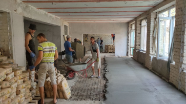 Школу в Новопсковском районе ЛНР ремонтируют при поддержке Воронежской области