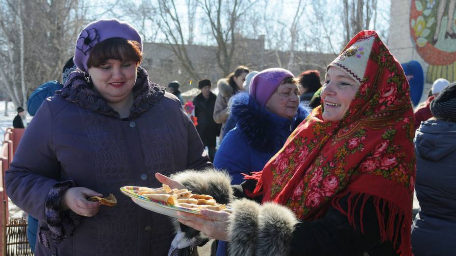 В Воронежской области отменили широкое празднование Масленицы в Панино