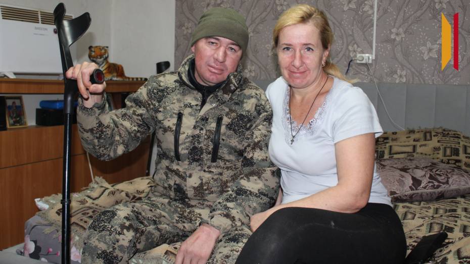 Жена поставила на ноги: воронежский участник СВО рассказал о своем боевом пути и помощи любимой супруги