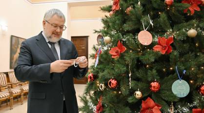 Заместитель председателя правительства Воронежской области Олег Мосолов исполнил мечты трех детей