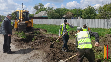 В Верхней Хаве обустроят тротуар в переулке Зеленом