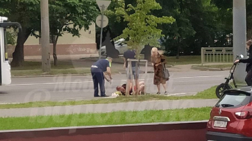 В Воронеже маршрутный автобус ПАЗ сбил пешехода
