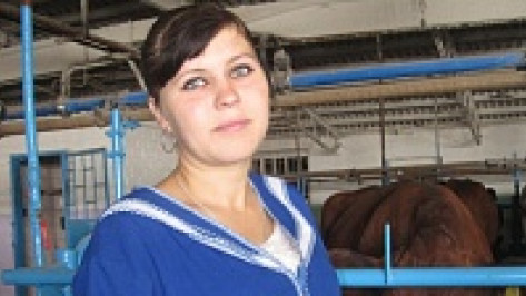Каширская доярка Валентина Мальцева установила районный рекорд по надоям молока