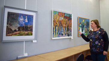 В Лисках открылась выставка воронежских художников-фронтовиков