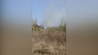 В Воронежской области пожар в поле под Бутурлиновкой распространился на 1 га