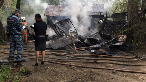 В Воронеже сгорел гараж участника акции протеста против «Платона»
