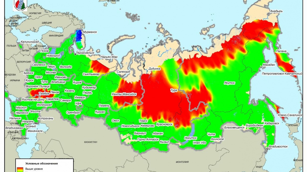 Карта пожарной опасности