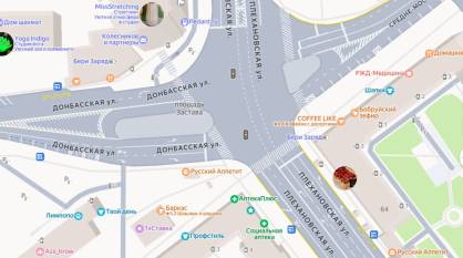 Перекресток в Воронеже вошел в топ самых аварийных в стране