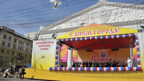 В Воронеже площадь Ленина перекроют для монтажа сцены ко Дню города