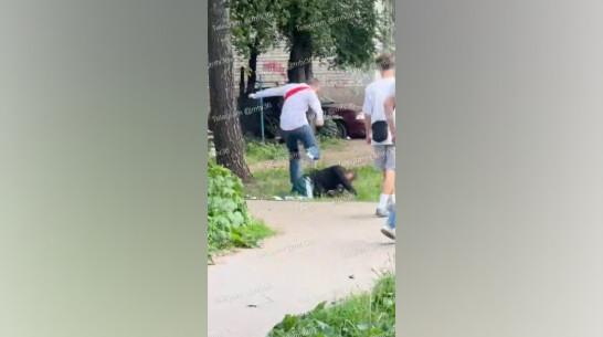 Жесткая драка воронежских выпускников попала на видео