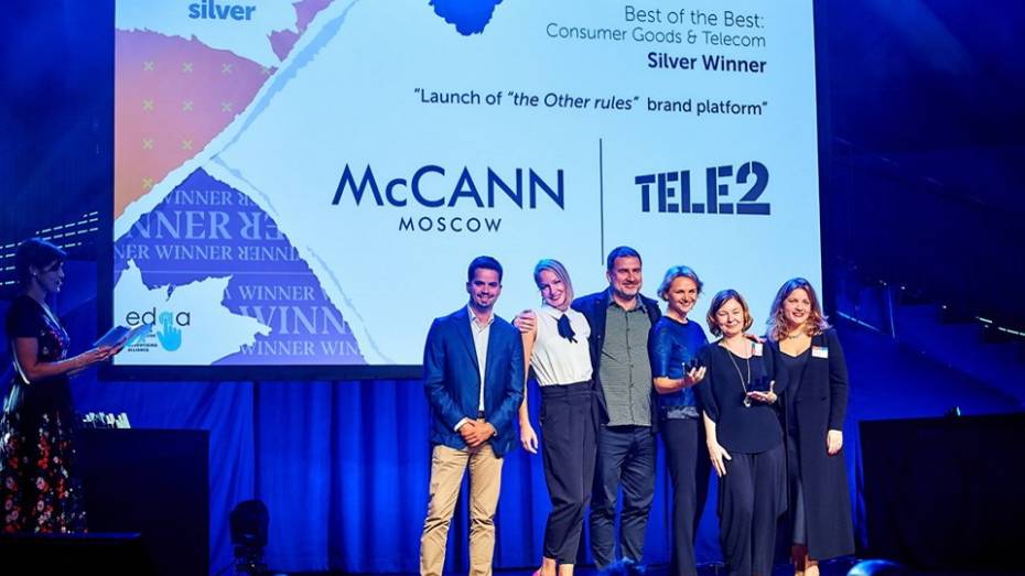 Tele2 первой в России получила сразу две европейские награды Effie
