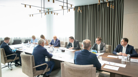 Губернатор обсудил потенциал АПК Воронежской области с главой Минсельхоза