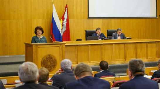 Депутаты приняли бюджет Воронежской области-2019 в первом чтении