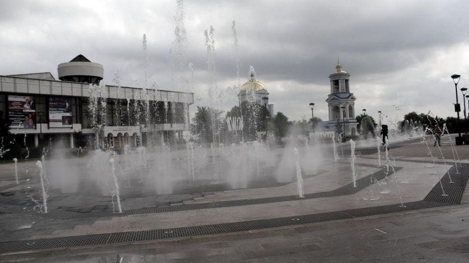 Воронежские фонтаны завершат работу 14 октября