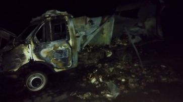 В Ольховатском районе из-за неисправного газового оборудования сгорела «газель»