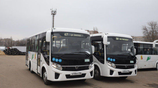 В Воронеже автобусы среднего класса заменили маленькие «Газели» на маршрутах №38 и №47