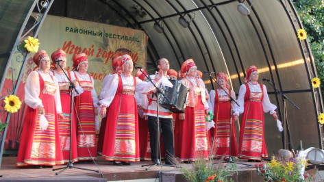 Фестиваль «Играй, гармонь» собрал в Хохольском районе более тысячи человек