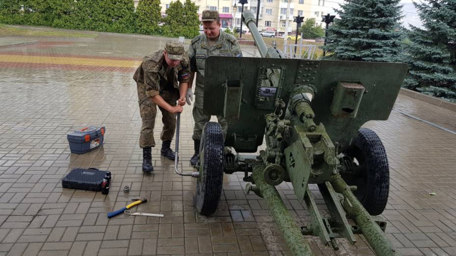 В Воронеже отреставрируют дивизионную пушку на Чижовском плацдарме